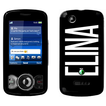   «Elina»   Sony Ericsson W100 Spiro