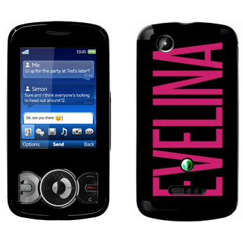   «Evelina»   Sony Ericsson W100 Spiro