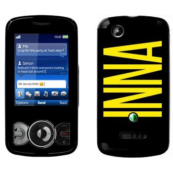   «Inna»   Sony Ericsson W100 Spiro