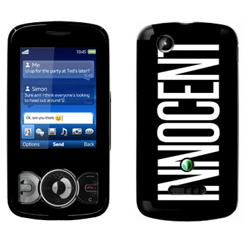   «Innocent»   Sony Ericsson W100 Spiro