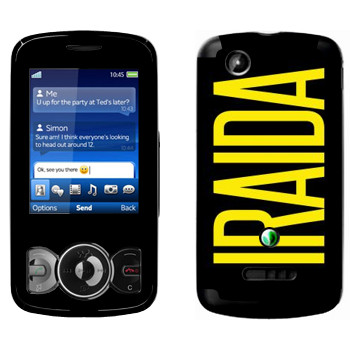   «Iraida»   Sony Ericsson W100 Spiro