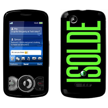   «Isolde»   Sony Ericsson W100 Spiro