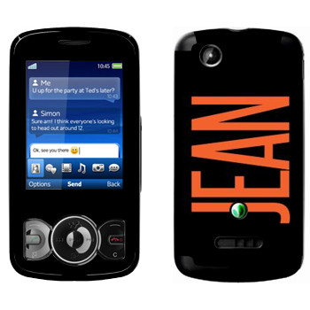   «Jean»   Sony Ericsson W100 Spiro