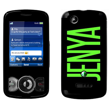   «Jenya»   Sony Ericsson W100 Spiro