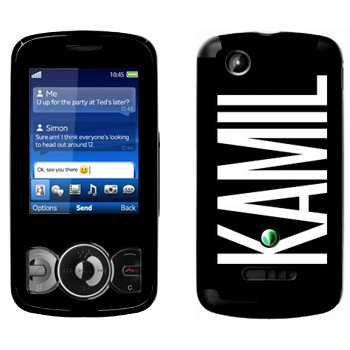   «Kamil»   Sony Ericsson W100 Spiro