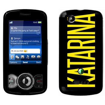   «Katarina»   Sony Ericsson W100 Spiro