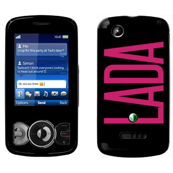   «Lada»   Sony Ericsson W100 Spiro