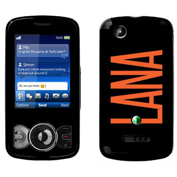  «Lana»   Sony Ericsson W100 Spiro