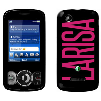   «Larisa»   Sony Ericsson W100 Spiro