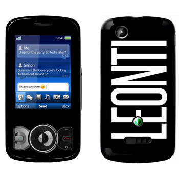   «Leonti»   Sony Ericsson W100 Spiro