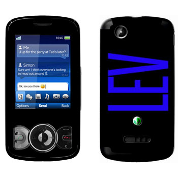   «Lev»   Sony Ericsson W100 Spiro