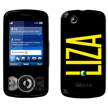   «Liza»   Sony Ericsson W100 Spiro