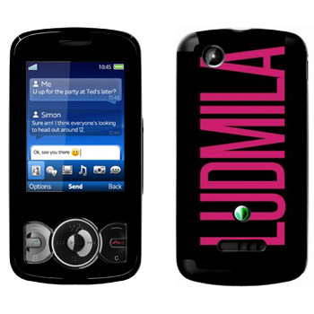   «Ludmila»   Sony Ericsson W100 Spiro