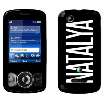   «Natalya»   Sony Ericsson W100 Spiro