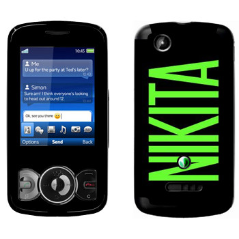   «Nikita»   Sony Ericsson W100 Spiro