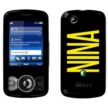   «Nina»   Sony Ericsson W100 Spiro