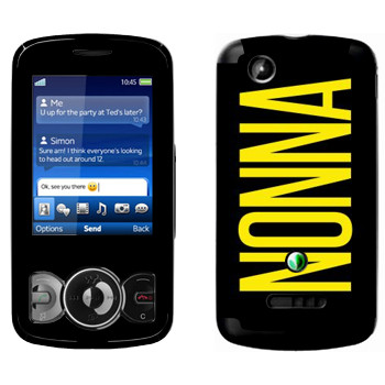   «Nonna»   Sony Ericsson W100 Spiro