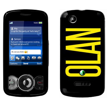   «Olan»   Sony Ericsson W100 Spiro