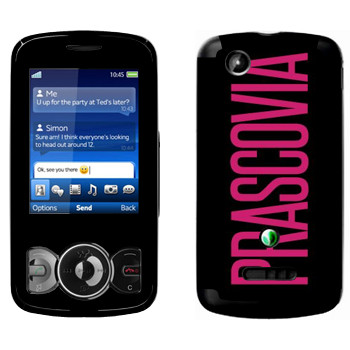   «Prascovia»   Sony Ericsson W100 Spiro