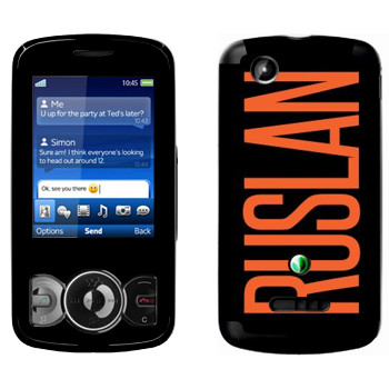  «Ruslan»   Sony Ericsson W100 Spiro