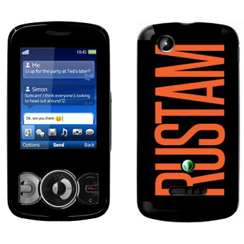   «Rustam»   Sony Ericsson W100 Spiro
