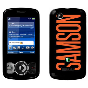   «Samson»   Sony Ericsson W100 Spiro