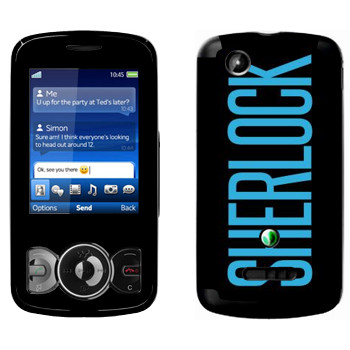   «Sherlock»   Sony Ericsson W100 Spiro