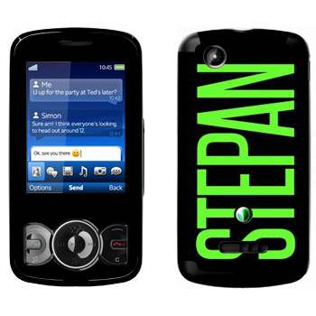   «Stepan»   Sony Ericsson W100 Spiro