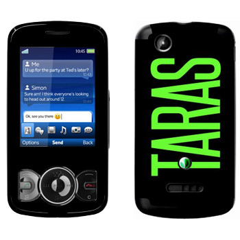   «Taras»   Sony Ericsson W100 Spiro