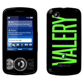   «Valery»   Sony Ericsson W100 Spiro