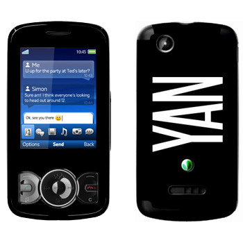  «Yan»   Sony Ericsson W100 Spiro