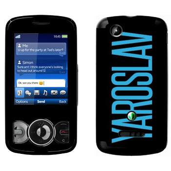   «Yaroslav»   Sony Ericsson W100 Spiro