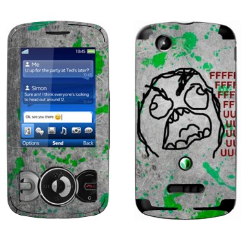   «FFFFFFFuuuuuuuuu»   Sony Ericsson W100 Spiro