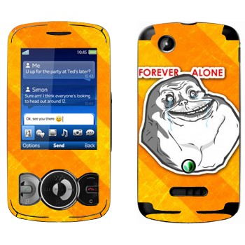   «Forever alone»   Sony Ericsson W100 Spiro