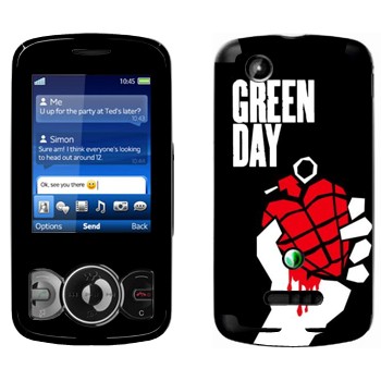   « Green Day»   Sony Ericsson W100 Spiro