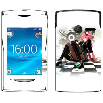   «  (Megurine Luka)»   Sony Ericsson W150 Yendo