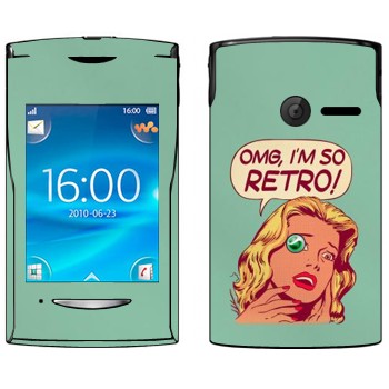   «OMG I'm So retro»   Sony Ericsson W150 Yendo