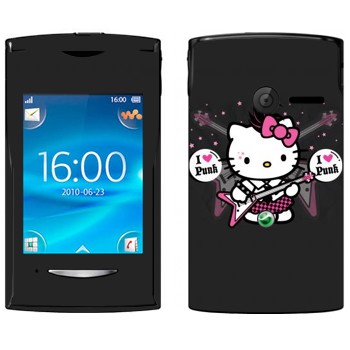   «Kitty - I love punk»   Sony Ericsson W150 Yendo