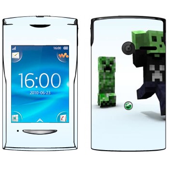   «Minecraft »   Sony Ericsson W150 Yendo