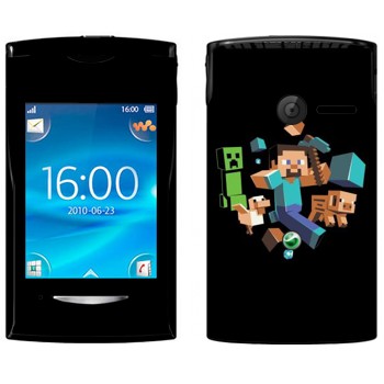   «Minecraft»   Sony Ericsson W150 Yendo