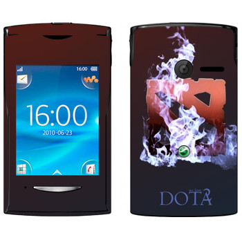   «We love Dota 2»   Sony Ericsson W150 Yendo