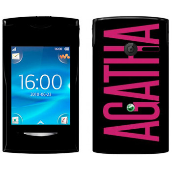   «Agatha»   Sony Ericsson W150 Yendo