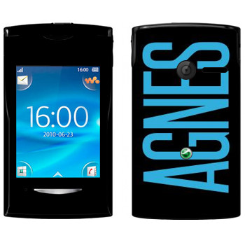   «Agnes»   Sony Ericsson W150 Yendo