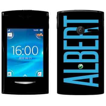   «Albert»   Sony Ericsson W150 Yendo