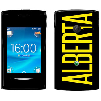   «Alberta»   Sony Ericsson W150 Yendo