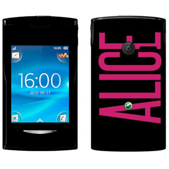   «Alice»   Sony Ericsson W150 Yendo