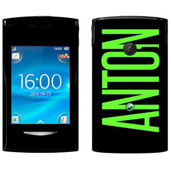   «Anton»   Sony Ericsson W150 Yendo