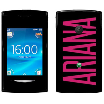  «Ariana»   Sony Ericsson W150 Yendo