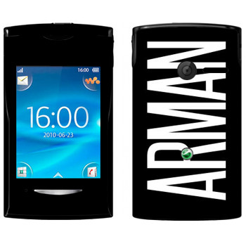   «Arman»   Sony Ericsson W150 Yendo