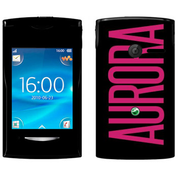   «Aurora»   Sony Ericsson W150 Yendo